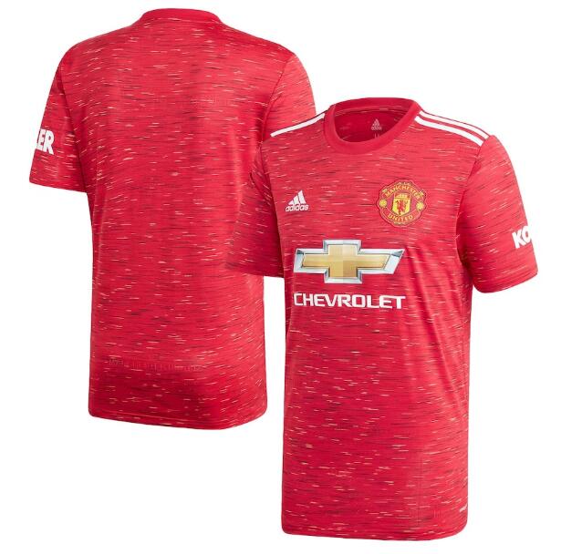 Manchester United Home Red Soccer Jersey Shirt 2020/21